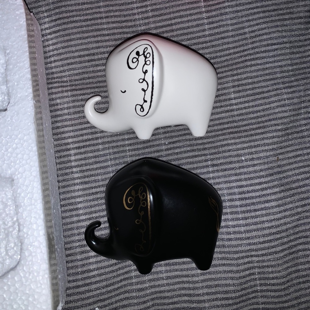Kate Spade Elephant Salt & Pepper Shakers